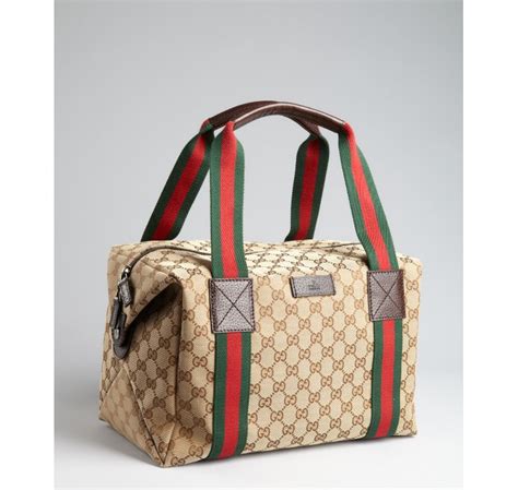 gucci web stripes small duffle bag|free gucci tote bag.